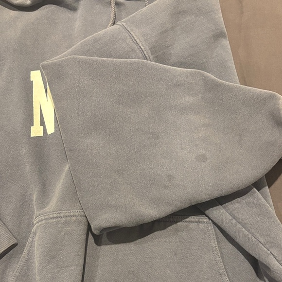 Brandy Melville Newport Grayish navy Hoodie - Picture 3 of 3